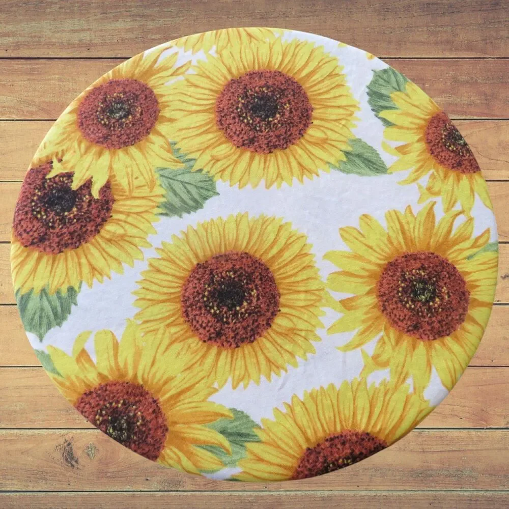 Kitchenaid Bowl Cover Reversible Chickens and Sunflowers